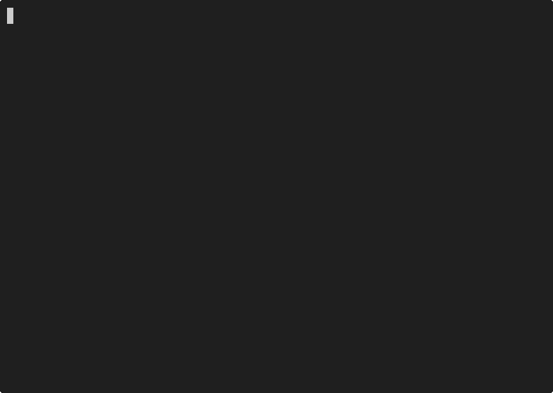 Quickstart command
